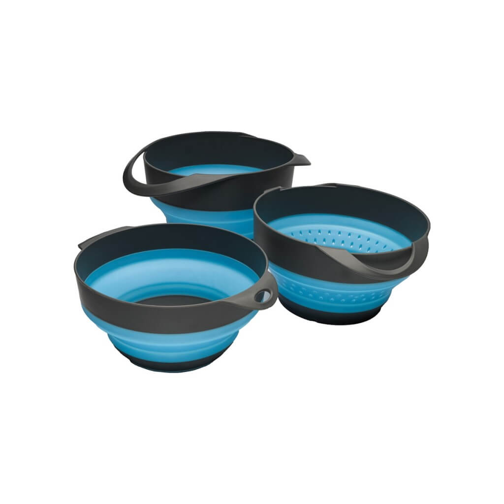 Flat Pack Bowls-n-Strainer Set