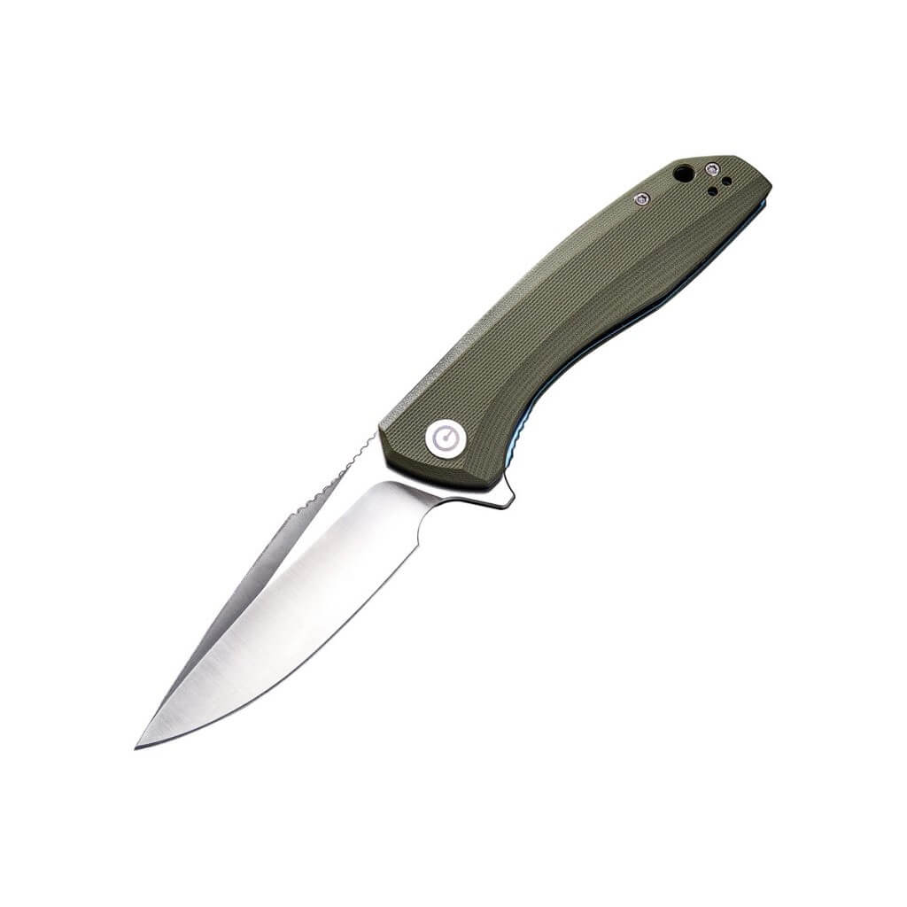 Civivi Baklash Flipper Knife OD Green G10 Handle