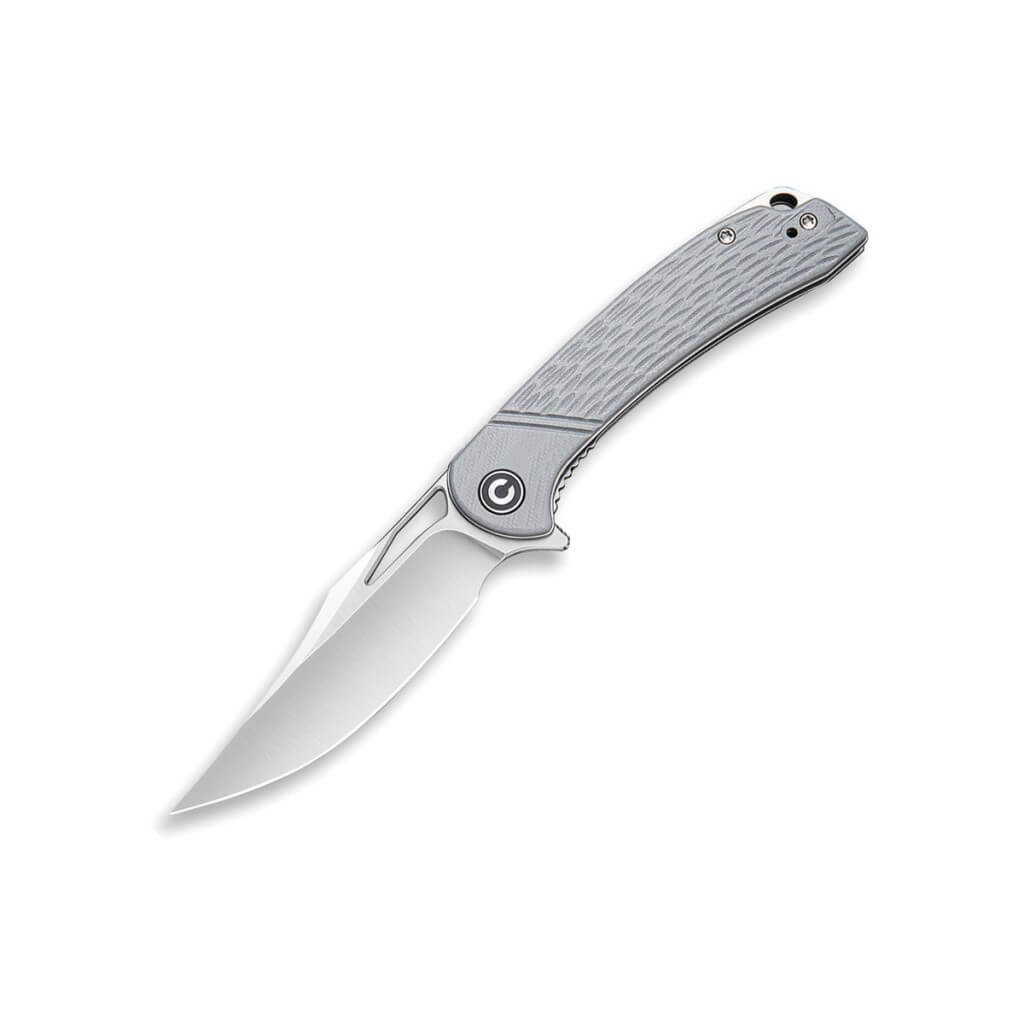 Civivi Dogma Flipper Knife Gray G10 Handle