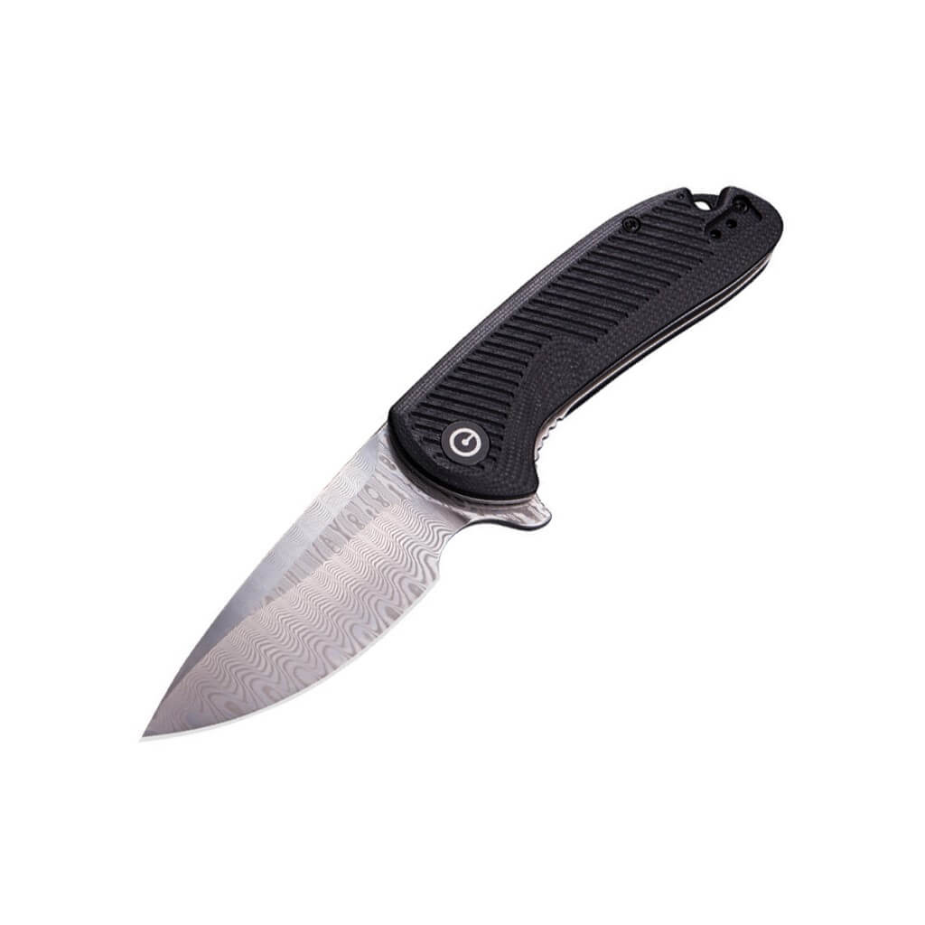 Civivi Durus Flipper Knife Black G10 Handle