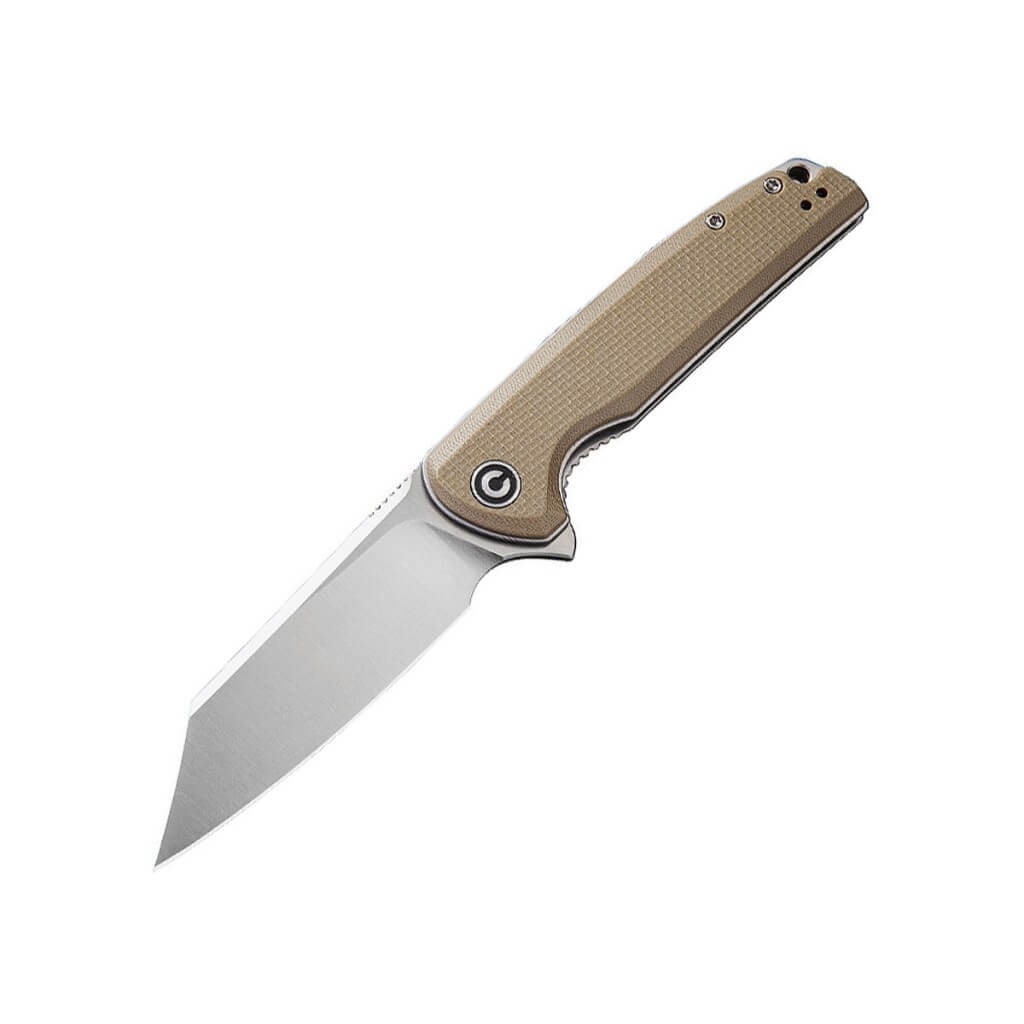 Civivi Brigand Flipper Knife Tan G10 Handle