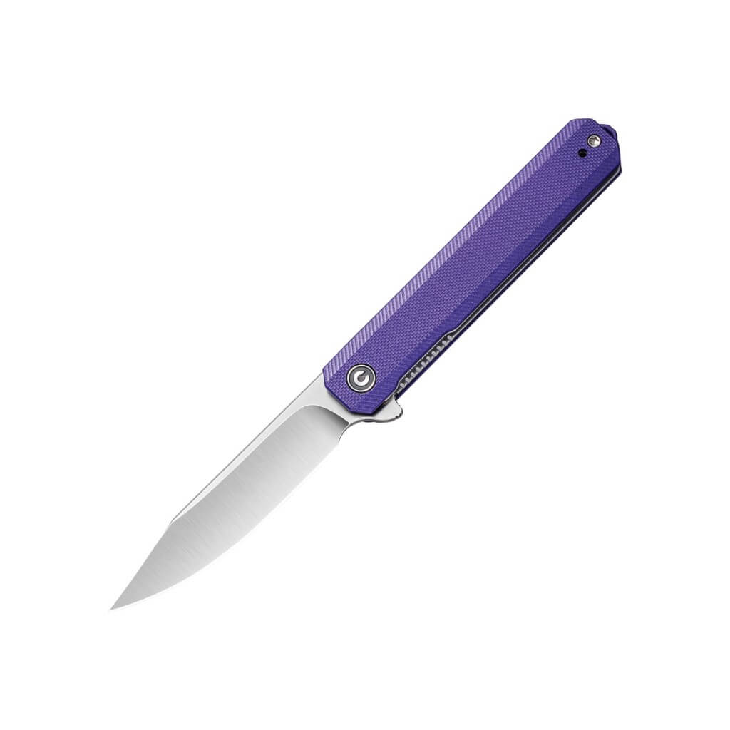 Civivi Chronic Flipper Knife Purple G10 Handle